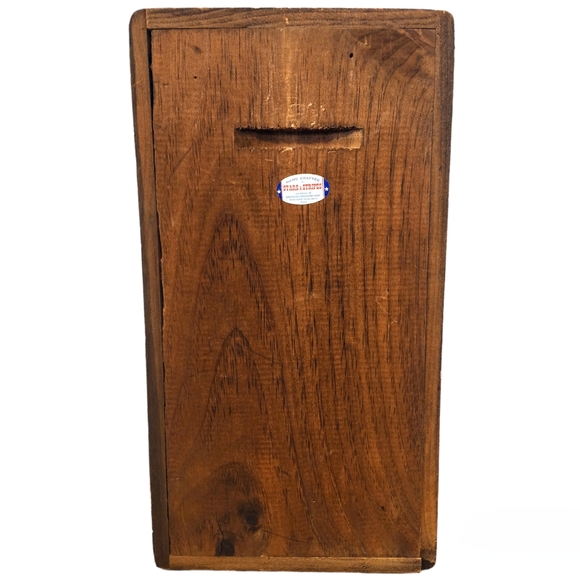 Vintage '79 Wooden Stars & Stripes Wine Bar Sign 🍷 - Picture 2 of 3